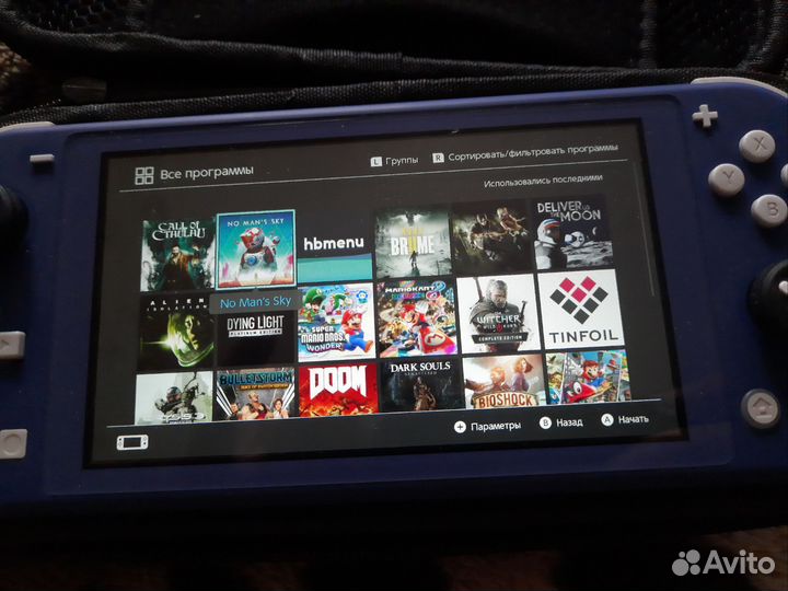 Nintendo switch lite прошитая