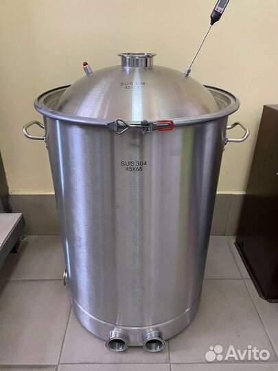 Кастрюля-куб перегонный 100л
