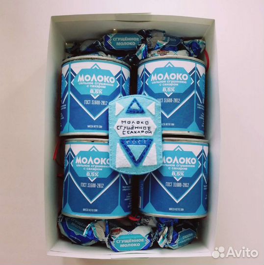 Подарочный бокс игрушка+сладости