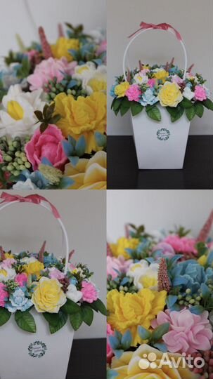 Букеты из мыла ручной работы