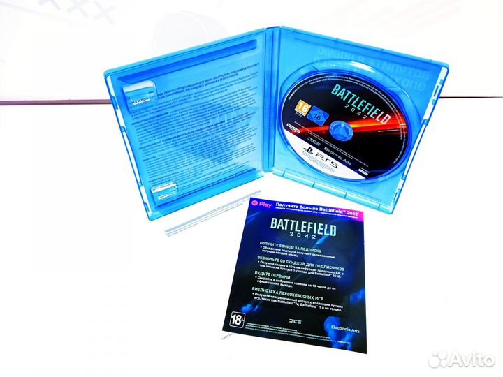 Диск для PS5 Battlefield 2042 б/у с гарантией