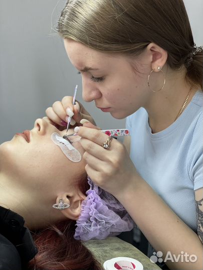 Модель на наращивание ресниц бесплатно