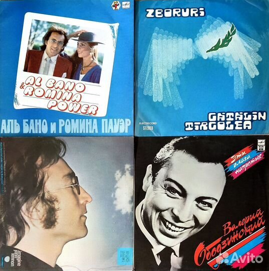 Грампластинки the beatles, george michael и другие