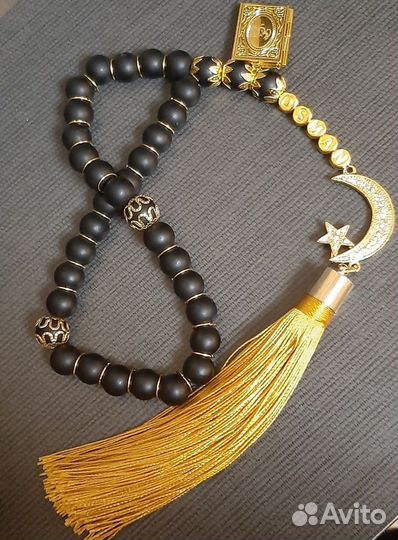 Четки именные матовые агат