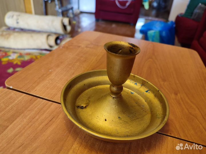 Подсвечник, часы, шашки+шахматы