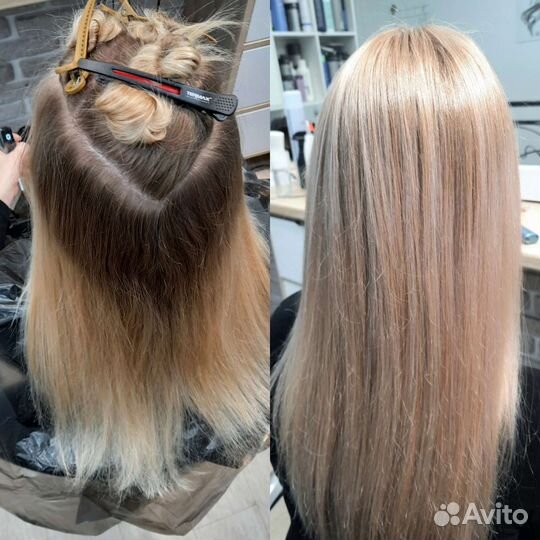 Кератиновое выпрямление и восстановление волос