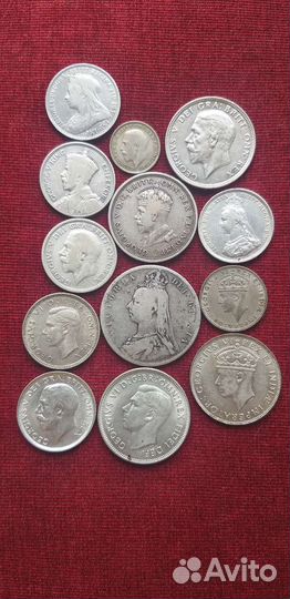 Монеты Британии,Великобритании,колонии