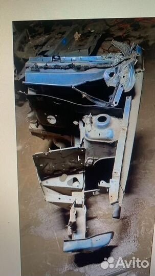 Левый лонжерон Renault Duster