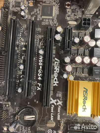 Материнская плата am3 plus, aASRock N68-GS4 FX