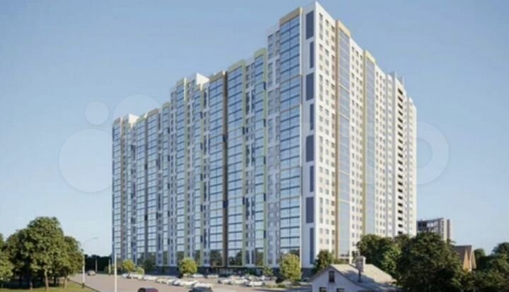 2-к. квартира, 51,4 м², 10/25 эт.