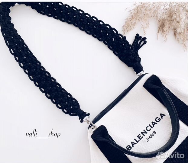 Ремешок-макраме для сумки/фотоаппарата