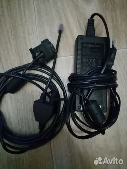 Кабель +блок питания подключения pos терминала