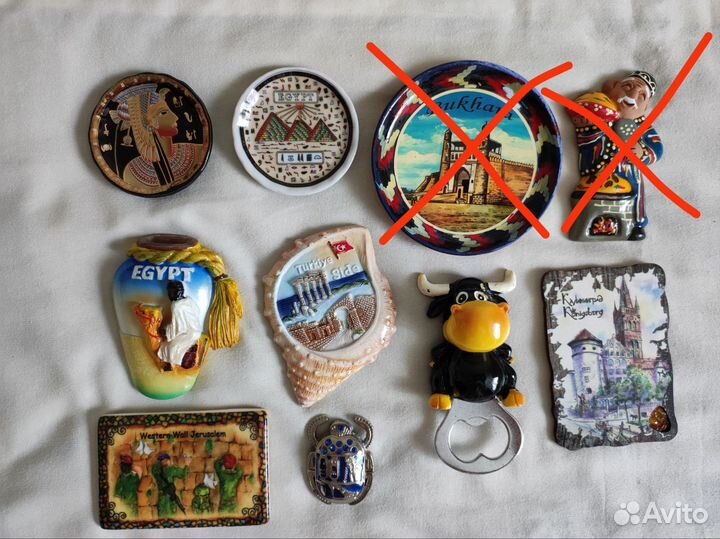 Магниты на холодильник из разных стран сувениры
