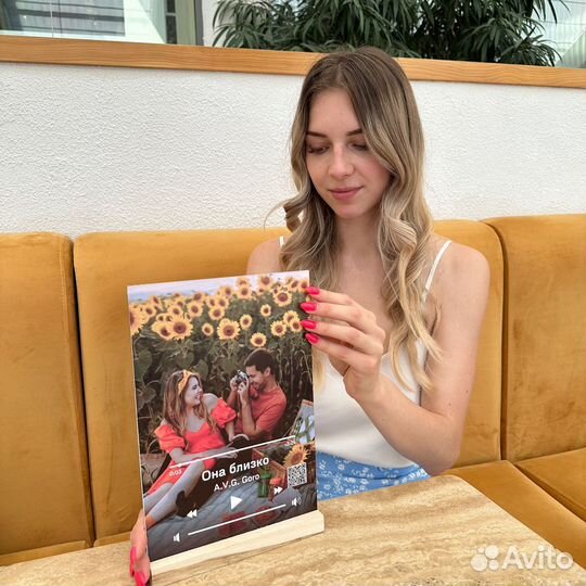 Фоторамка с песней / подарок