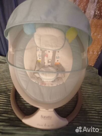 Шезлонг детский электрический