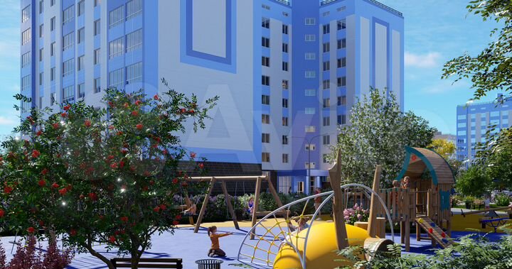 1-к. квартира, 36,1 м², 4/9 эт.