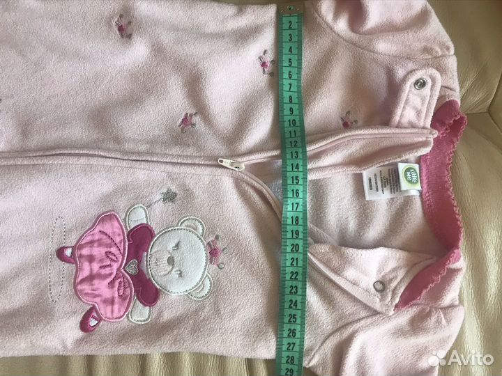 Зимний комбинезон для девочки до года Next