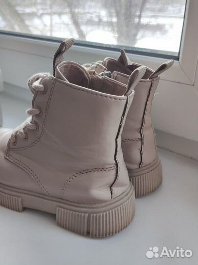 Ботинки zara 23 размер для девочки