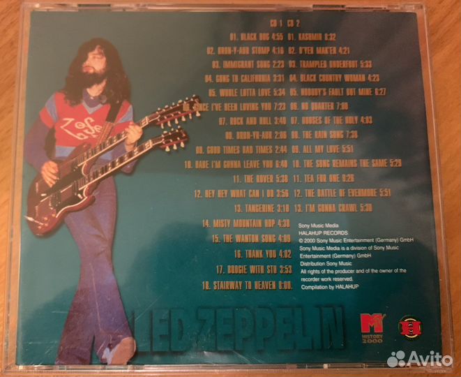 Компакт-диск LED Zeppelin - Greatest Hits на 2CD