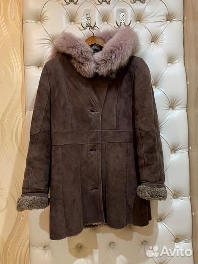 Дубленка натуральный,размер 46
