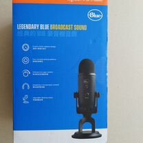 USB Микрофон Blue Yeti Blackout черный