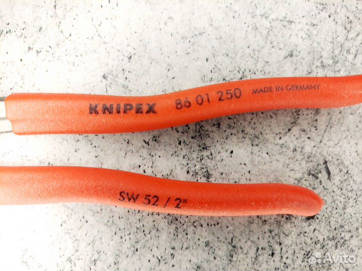 Knipex 86 01 250 клещи переставные гаечный ключ