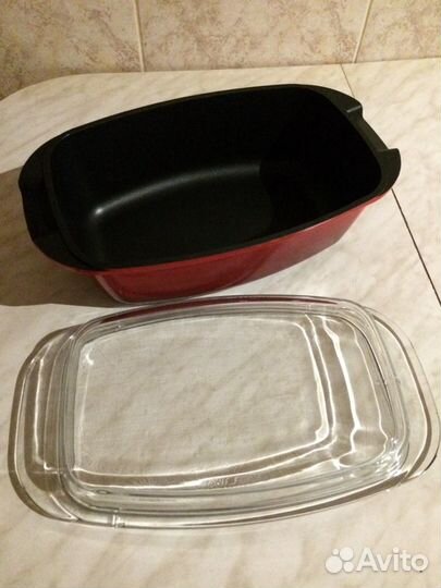 Жаровня с крышкой