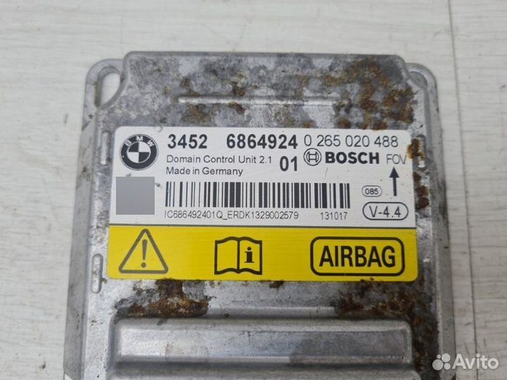 Блок управления airbag Bmw 6 F06 N55B30A 2013