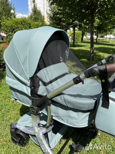 Коляска-трансформер Aimile 2в1 кожа