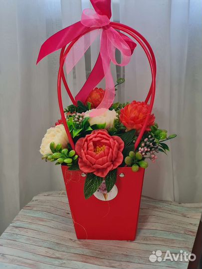 Букет из мыла для мамы. В наличии