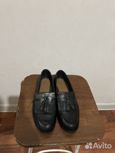 Лоферы женские 39 размер натуральная кожа