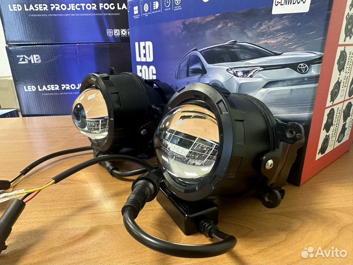 Противотуманные фары яркий свет 3 реж