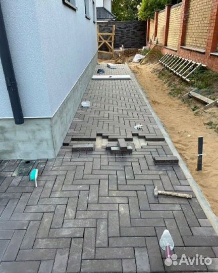 Клинкер тротуарный Лср графитовый 