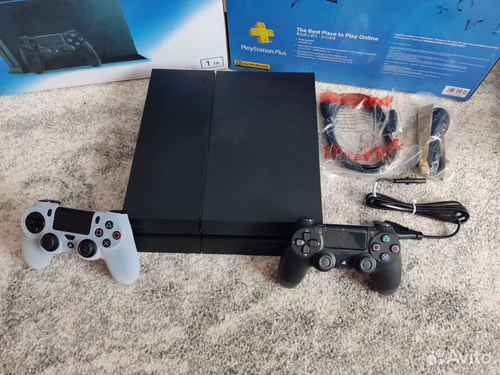 Прошитая PS4 1Tb+FC 24, Mirage и тд