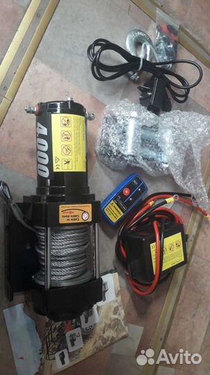 Лебедка электрическая 12V Electric Winch 4000lbs