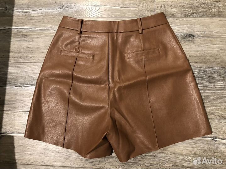 Шорты женские эко кожа