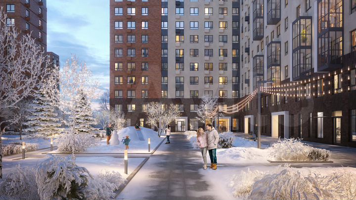 3-к. квартира, 79,6 м², 8/17 эт.