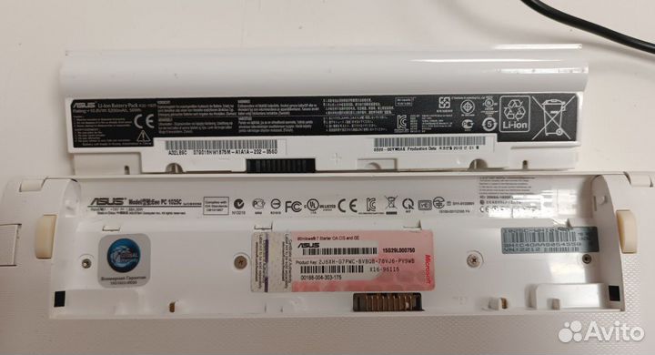 Ноутбук Asus Eee PC 1025C