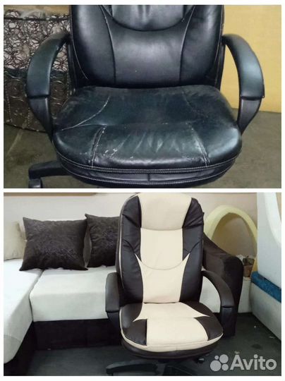 Перетяжка мягкой мебели,ремонт