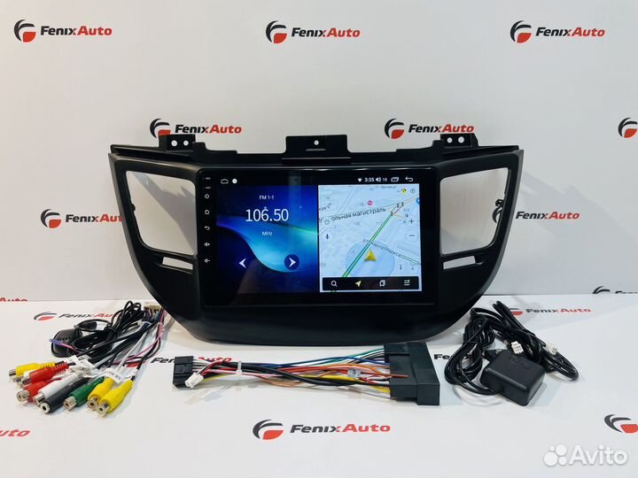 Магнитола Hyundai Tucson 3 Android 2-32 Гб