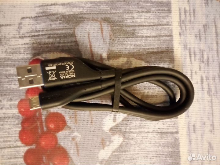 USB micro кабель Nokia сa-179