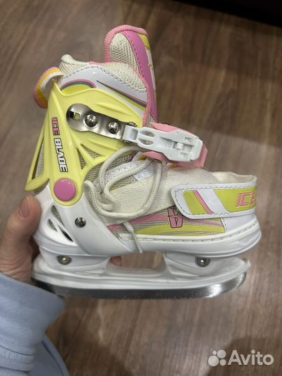 Коньки детские раздвижные 26-29