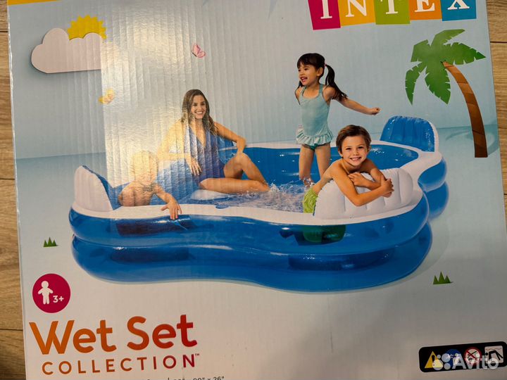 Бассейн надувной