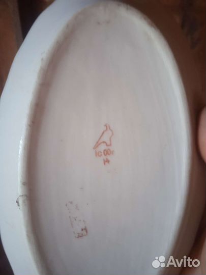 Маслëнка Дулëвский фарфор советский