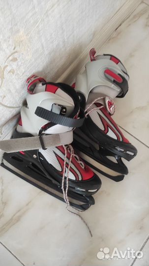 Коньки детские раздвижные 34 37