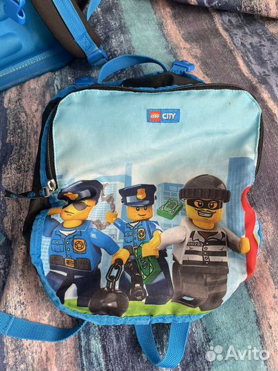 Рюкзак лего/lego школьный полиция