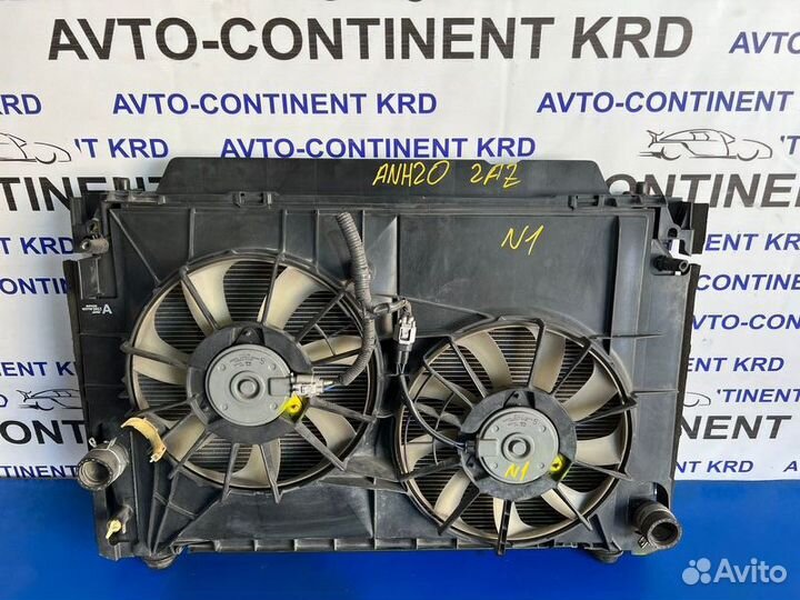 Радиатор основной Toyota Alphard ANH20 2AZ