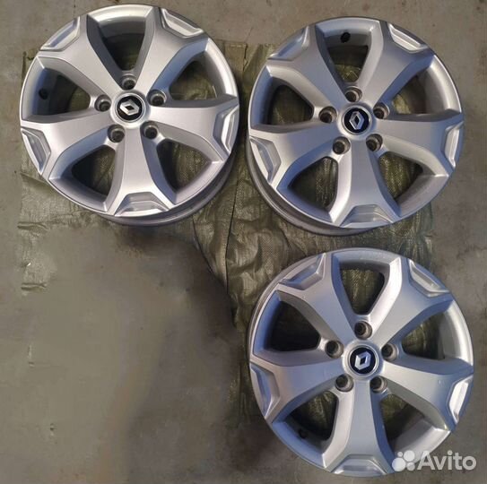Литые диски поштучно Renault Duster Kaptur r16