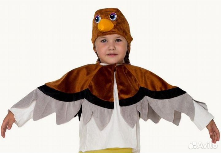 Костюм Воробья, птица Воробей прокат
