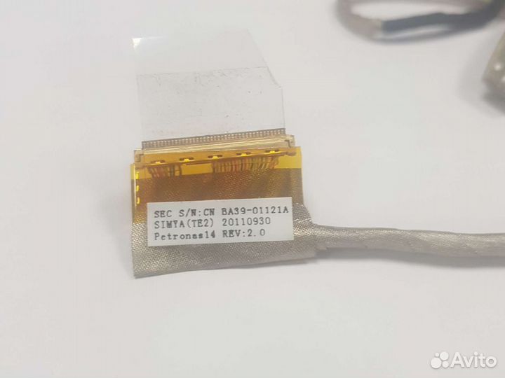 Шлейф матрицы samsung np300v4a